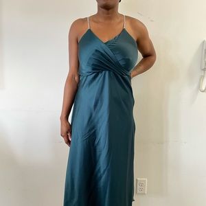 Perfect elegant night blue dress